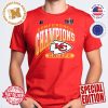 Kansas City Chiefs Fanatics Branded 2023 AFC Champions Hometown Not Done Unisex T-Shirt