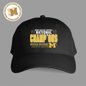 Michigan Wolverines Are 2024 College Football National Champions Classic Cap Hat