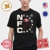 San Francisco 49ers Fanatics Branded 2023 NFC Champions Hometown Not Done Unisex T-Shirt