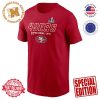 San Francisco 49ers Nike 2023 NFC Champions Locker Room Trophy Collection Unisex T-Shirt