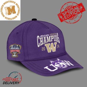 Washington Huskies Are 2024 Sugar Bowl Champions College Football Bowl Playoff Semifinal Classic Cap Hat