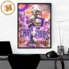 Michigan Wolverines Are The 2023 2024 College Football National Champions First Title Since 1997 Decor Poster Canvas