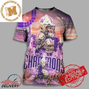 Washington Huskies Are 2024 Sugar Bowl Champions College Football Bowl Playoff Semifinal Poster All Over Print Shirt
