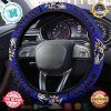 Aston Martin Green Background Steering Wheel Cover