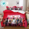 Best Fortnite Season 2 In White Background Bedding Set Twin