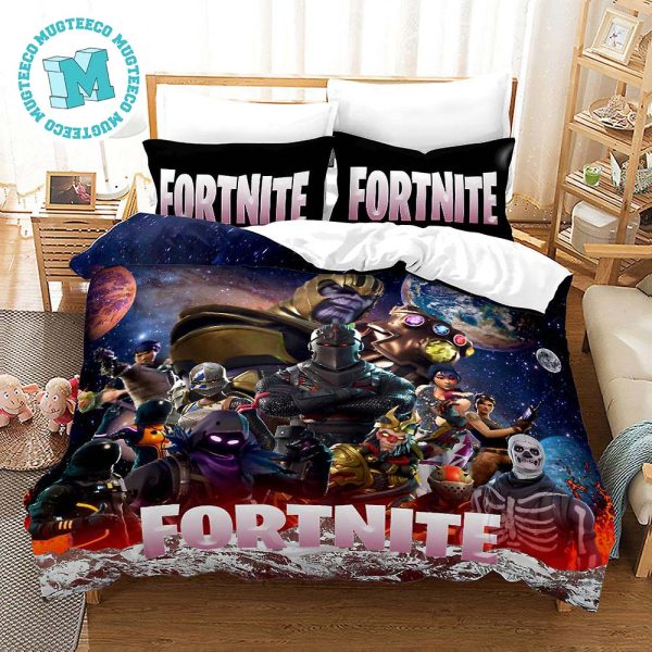 Best Fortnite Thanos Marvel Bedding Set Twin