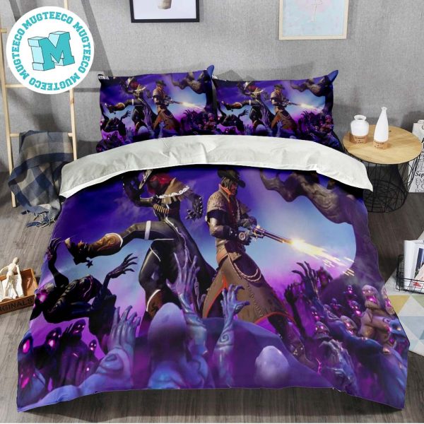 Fortnite Adds Monsters With Team Terror Mode Bedding Set Queen