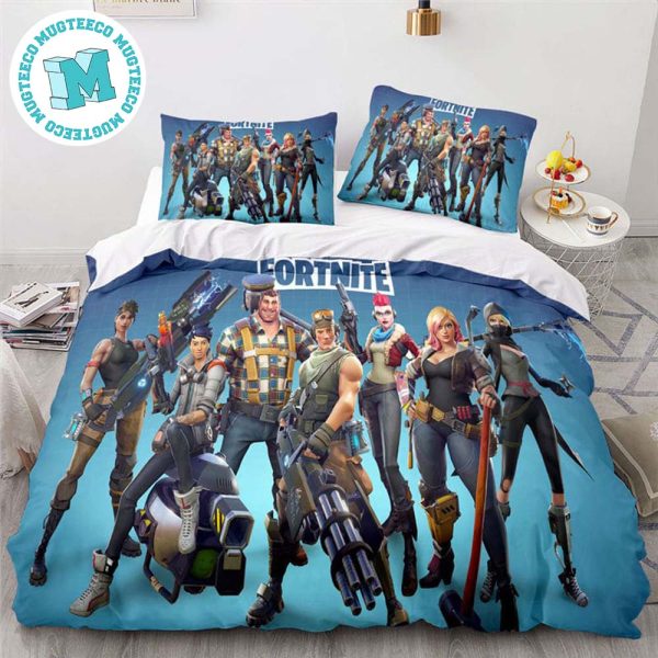 Fortnite Dabs Duvet Set Battle Royale Bedding Set Full