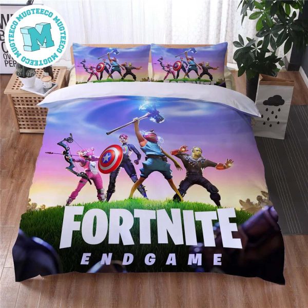 Fortnite End Game Bed Sheets Twin