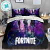 Fortnite FR Black And White Bedding Set Full