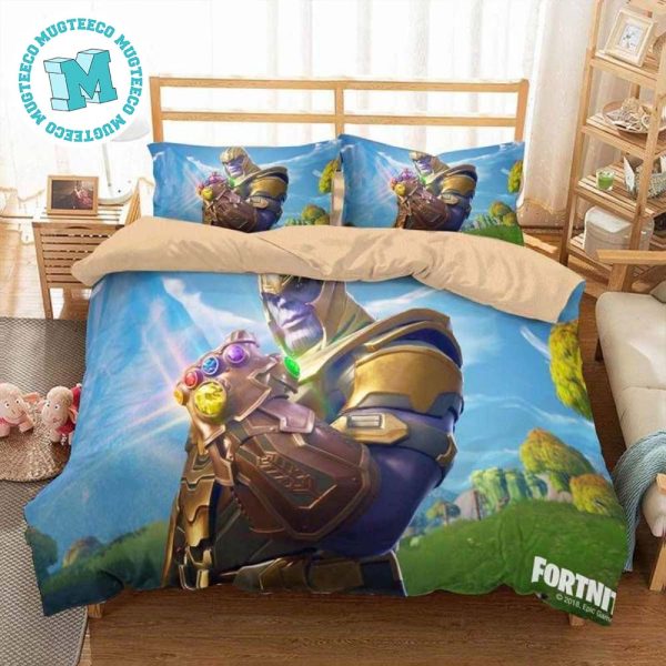 Fortnite Thanos Bedding Set Queen