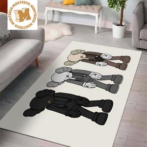 Kaws Small Lie All 3 Colorway Figure For Living Room Carpet Rugs