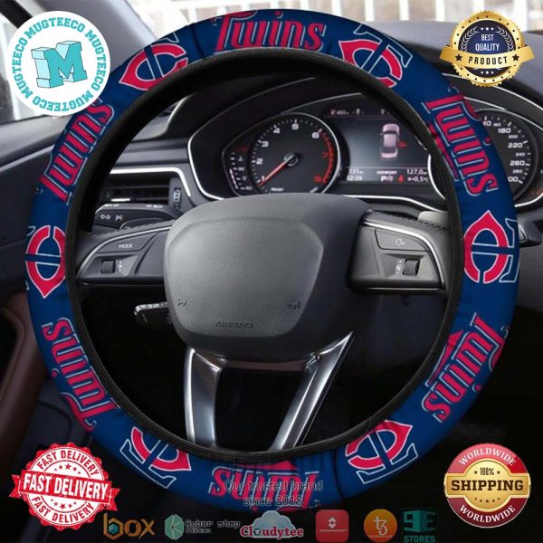 MLB Minnesota Twins Steering Wheel Cover