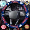 MLB Pittsburgh Pirates Black Steering Wheel Cover