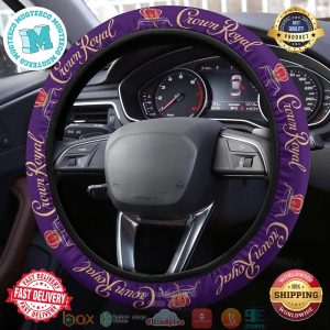 NEW Crown Royal 3D Steering Wheel Cover