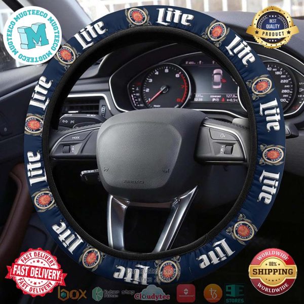 NEW Miller Lite 3D Steering Wheel Cover