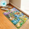 Adorable Pokemom Squirtle Swimming Summer For Home Decor Doormat