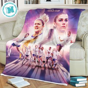 Congratulations To The USA Team For Winning The 2024 Concacaf Gold Cup Championship Fleece Blanket