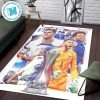 Back To Back USMNT Concacaf Nations League Final 2024 Champions Poster Rug Home Decor
