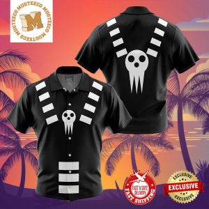 Death The Kid Soul Eater Summer 2024 Hawaiian Shirt For Family