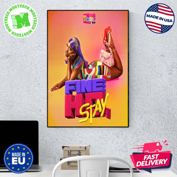 Flo Milli Announces New Album Fine Ho Stay Dropping This Friday March 15th Home Decor Poster Canvas