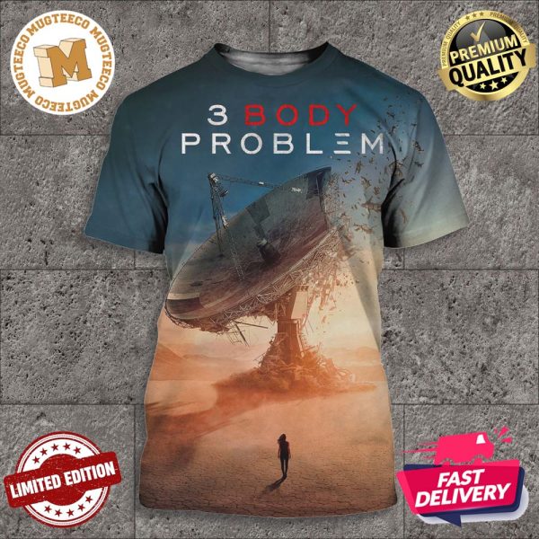 From The Creators Of Game Of Thrones Netflix Series 3 Body Problem New Poster All Over Print Shirt