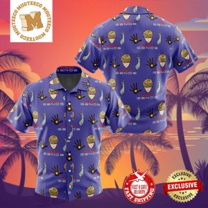 Genos One Punch Man Summer 2024 Hawaiian Shirt For Family