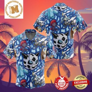 Ice Type Pokemon Pokemon Summer 2024 Hawaiian Shirt For Family