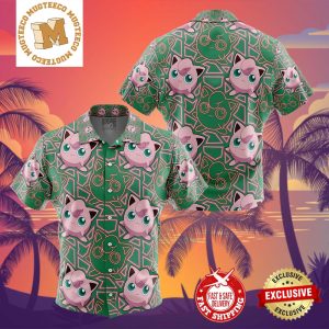 Jigglypuff Pokemon Summer 2024 Hawaiian Shirt For Family