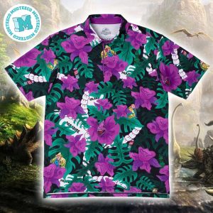 Jurassic Park Nobody Cares Summer Polo Shirt