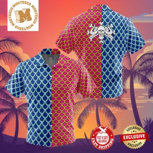 Kaido Pattern One Piece Summer 2024 Hawaiian Shirt For Family