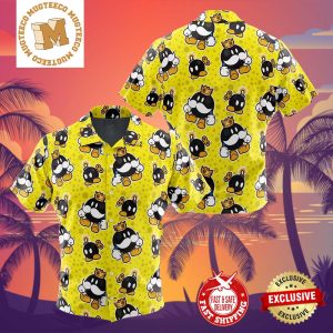 King Bob Omb Super Mario Bros Summer 2024 Hawaiian Shirt For Family