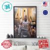 Congratulations LeBron James Reach 40K Career Points Los Angeles Lakers Wall Decor Poster Canvas