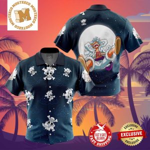 Luffy Gear 5th V2 One Piece Summer 2024 Hawaiian Shirt For Family