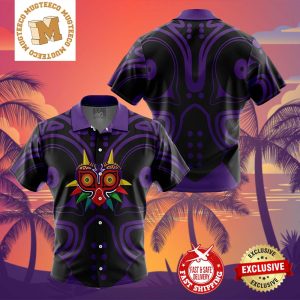 Majora’s Mask The Legend Of Zelda Summer 2024 Hawaiian Shirt For Family