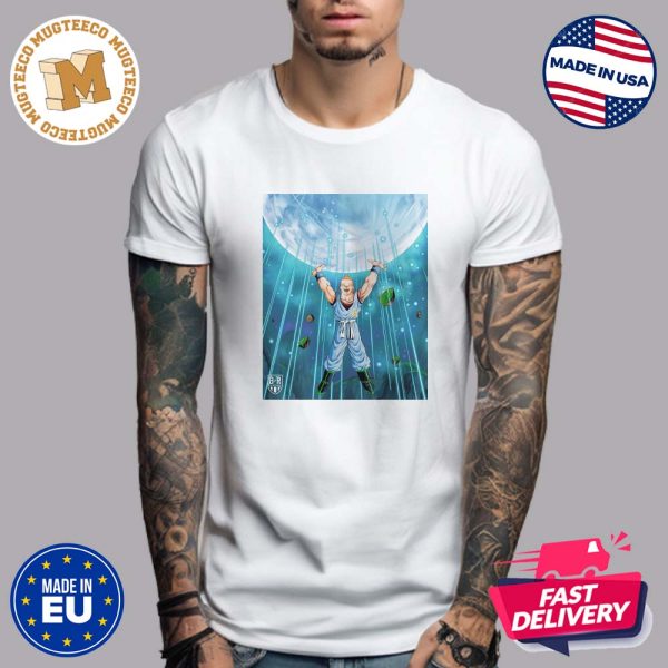 Manchester City Erling Haland Inspired By Majin Buu In Dragon Ball Of Akira Toriyama Unisex T Shirt