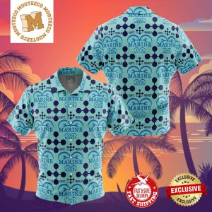 Marine x World Government One Piece Summer 2024 Hawaiian Shirt For Family