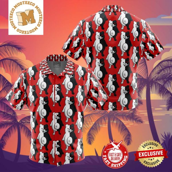 Monokuma Danganronpa Summer 2024 Hawaiian Shirt For Family