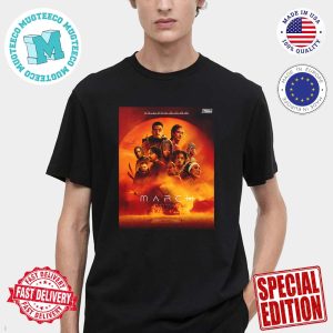 NCAA March Madness 2024 In Dune Part 2 Style Poster Classic T-Shirt