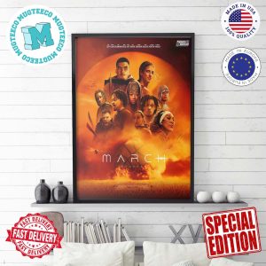 NCAA March Madness 2024 In Dune Part 2 Style Poster Wall Decor Poster Canvas