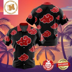 Naruto Akatsuki Summer 2024 Hawaiian Shirt For Family