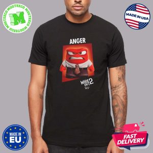 Official First Individual Poster Character Anger For Inside Out 2 Releasing In Theaters On June 14 Unisex T Shirt