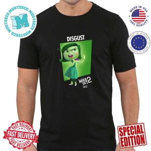 Official First Individual Poster Character Disgust For Inside Out 2 Releasing In Theaters On June 14 Premium T-Shirt