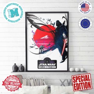 Official Key Art Darth Vader For Star Wars Celebration Japan 2025 Home Decor Poster Canvas