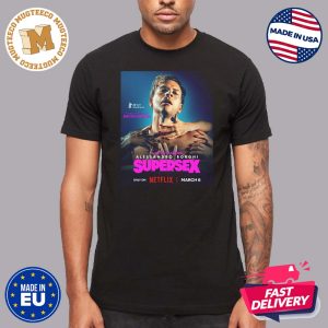 Official Netflix Series Supersex Inspired By The Life Of Rocco Siffredi Alessandro Borhi Poster Vintage T Shirt