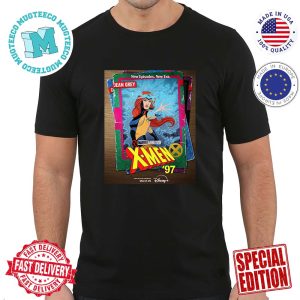 Official Poster For Marvel Animation X-Men 97 Card Jean Grey New Episodes New Era March 20th Premium T-Shirt