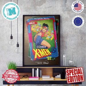 Official Poster For Marvel Animation X-Men 97 Card Jubilee New Episodes New Era March 20th Poster Canvas For Home Decorations