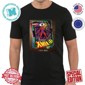 Official Poster For Marvel Animation X-Men 97 Card Magneto New Episodes New Era March 20th Premium T-Shirt