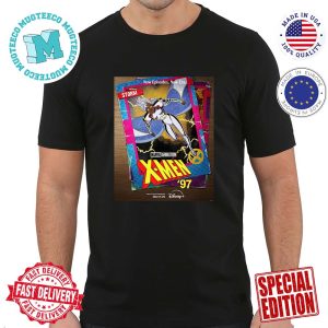 Official Poster For Marvel Animation X-Men 97 Card Storm New Episodes New Era March 20th Premium T-Shirt