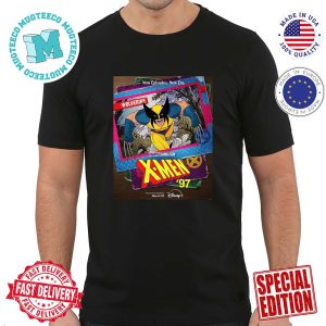 Official Poster For Marvel Animation X-Men 97 Card Wolverine New Episodes New Era March 20th Premium T-Shirt